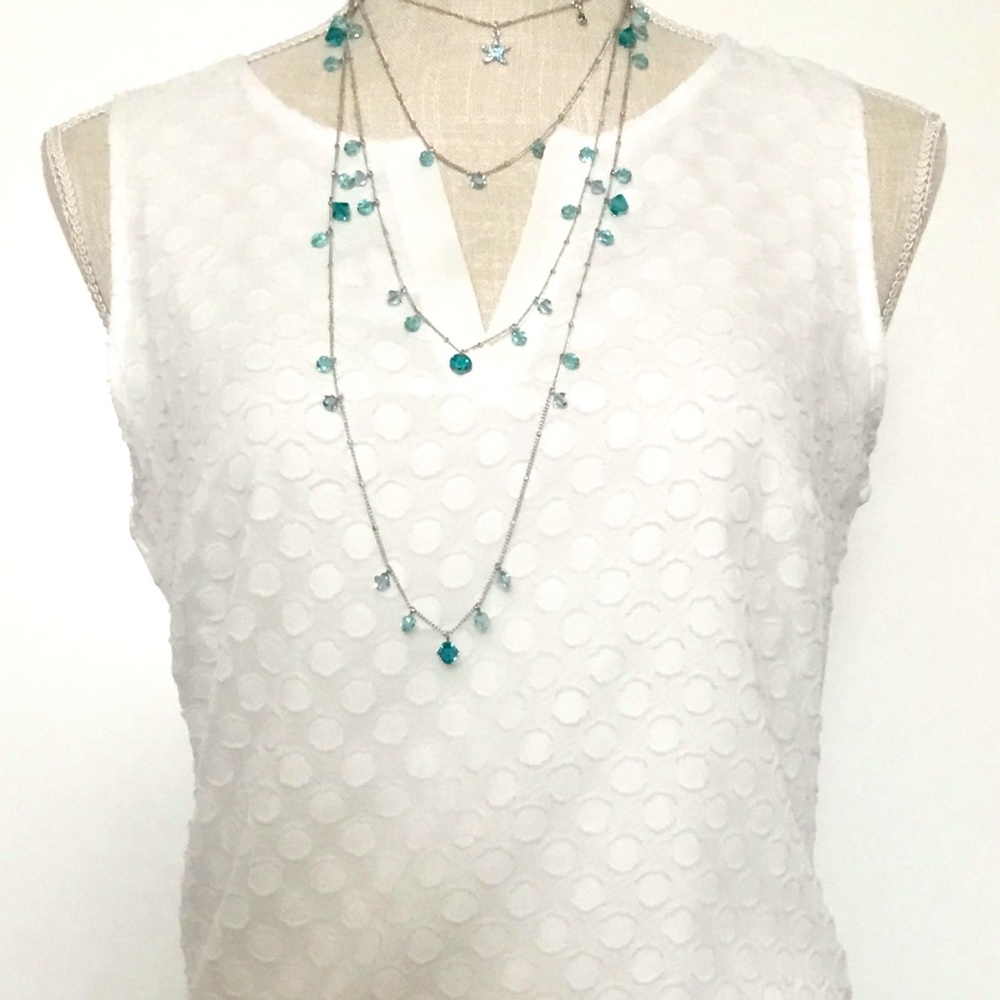 NWT 41 Hawthorn Sleeveless Blouse/Tank